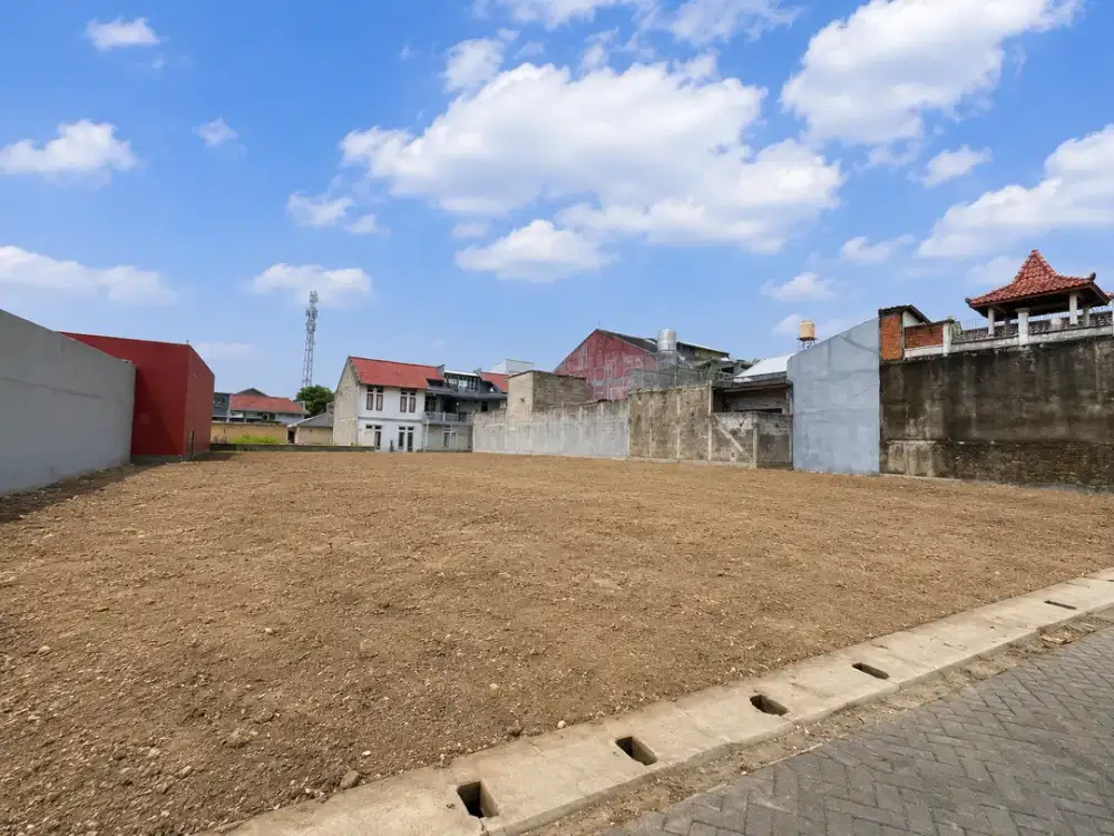 Tanah Kavling dalam Area Perumahan Graha Raya Dekat Bundaran Fortune