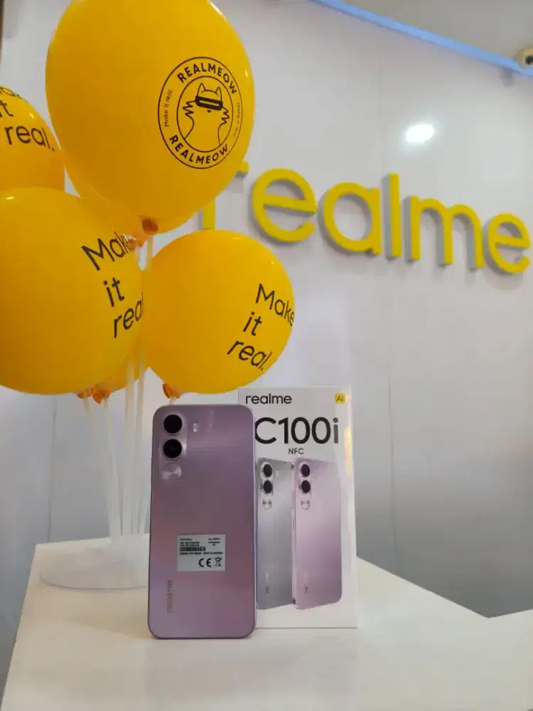 REALME C100I TERBARU BATERAI 7000 HP GAMING ANTI NGELAG 120HZ