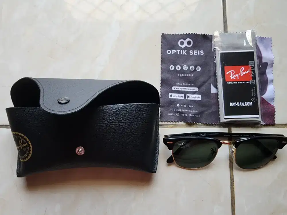For Sale Rayban Clubmaster RB3016 ORI 100%