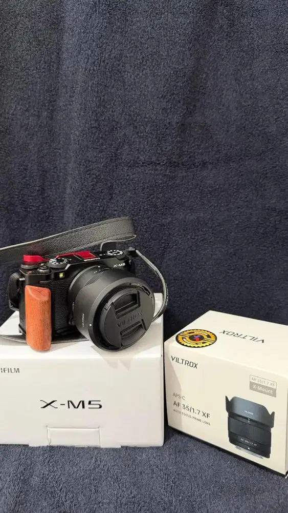 Fujifilm xm5 black