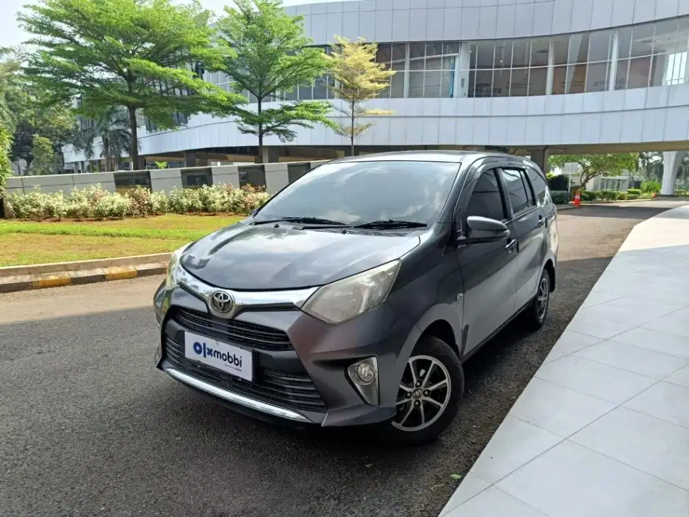 DP MURAH Toyota Calya 1.2 G Bensin-MT 2018 Abu-Abu CAGZD