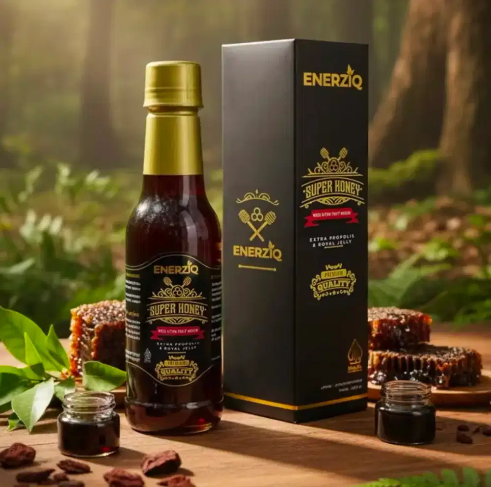SUPER HONEY , madu hitam pahit mahoni extra propolis