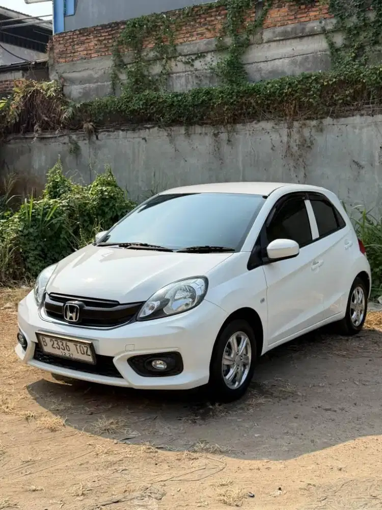 brio E at matic 2017 putih km low