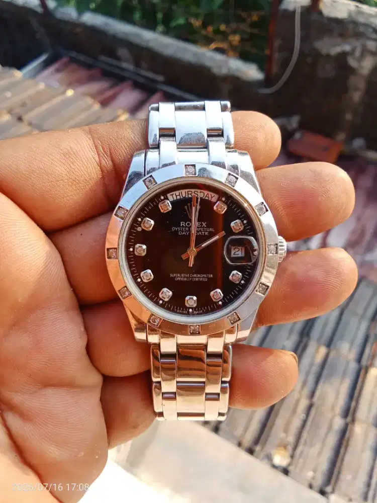 Jam rolex presiden otomatis