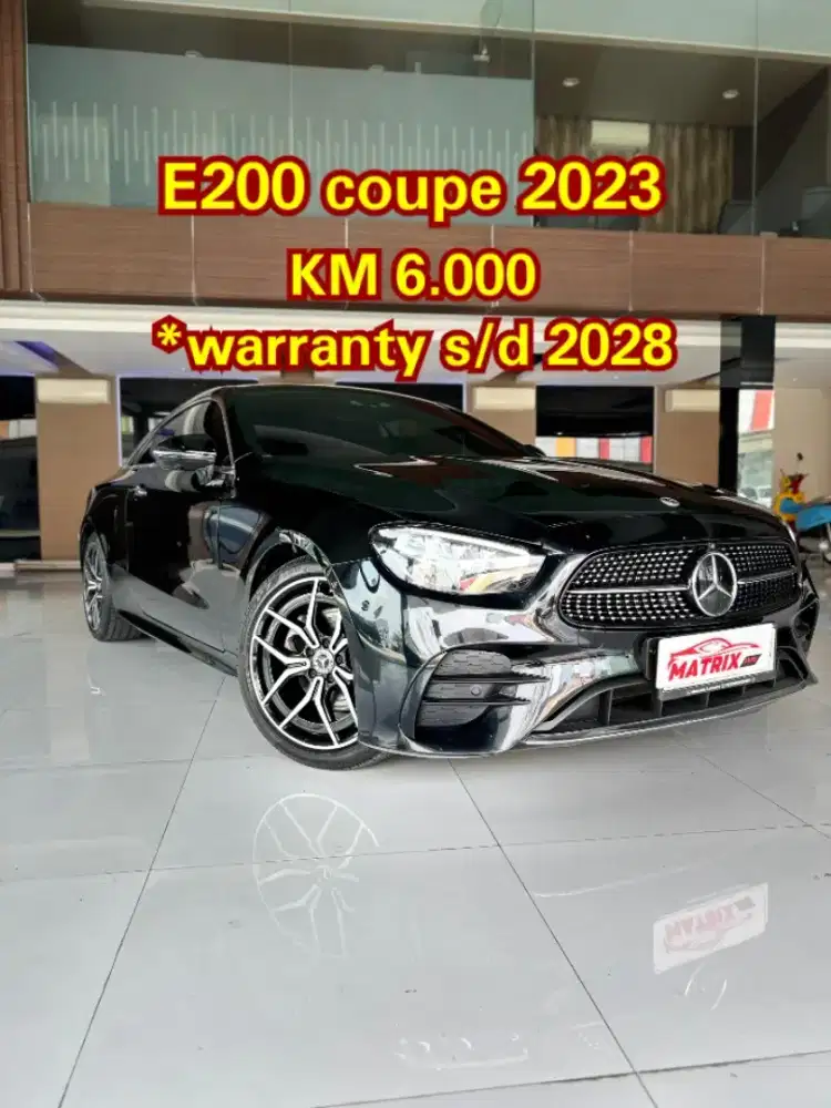 Mercedes-Benz E200 coupe AT Matic facelift 2023 . Mercy e200 e300