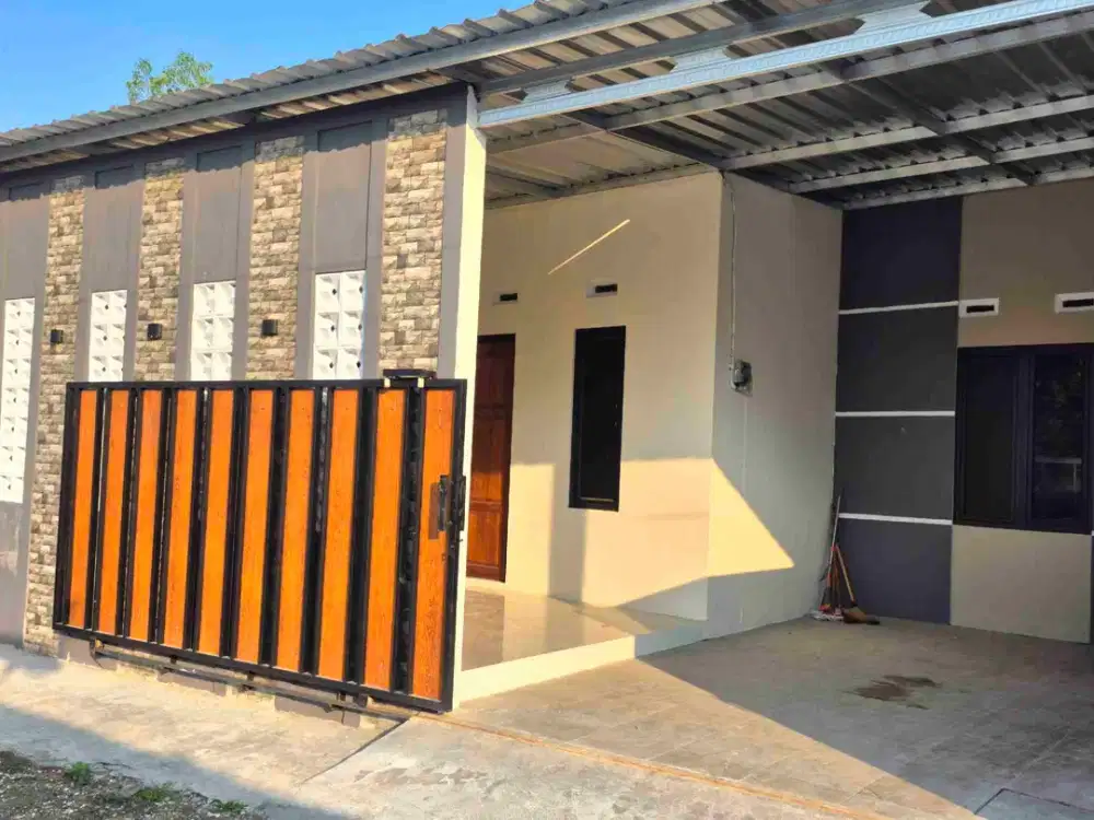 Rumah Baru Murah Gress Sudah Pagar Kanopi ber IMB dalam Perumahan