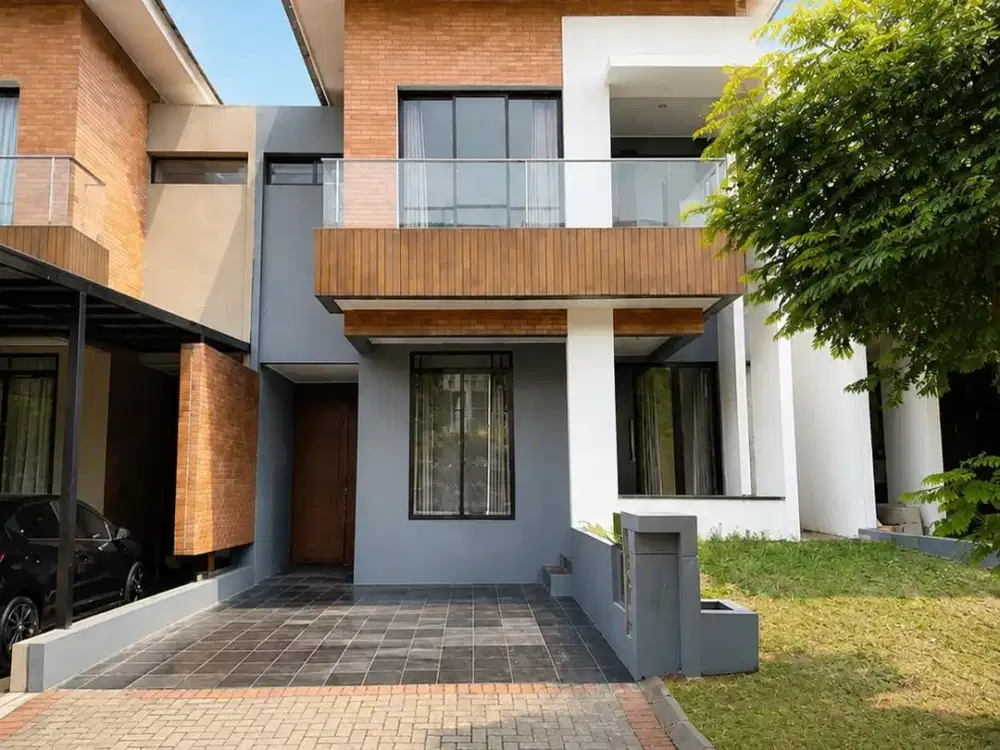 Rumah modern tropis lokasi strategis di Discovery Bintaro Jaya sektor 9 5813 GB