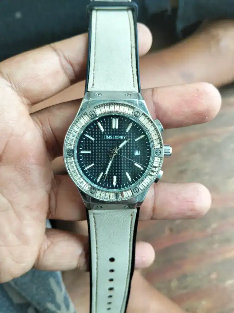 Jam tangan analog merk jims honey H-8062