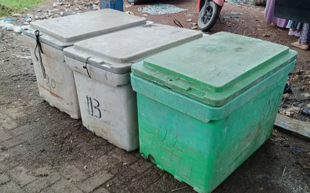 Biber ikan 220L jual lagi bu