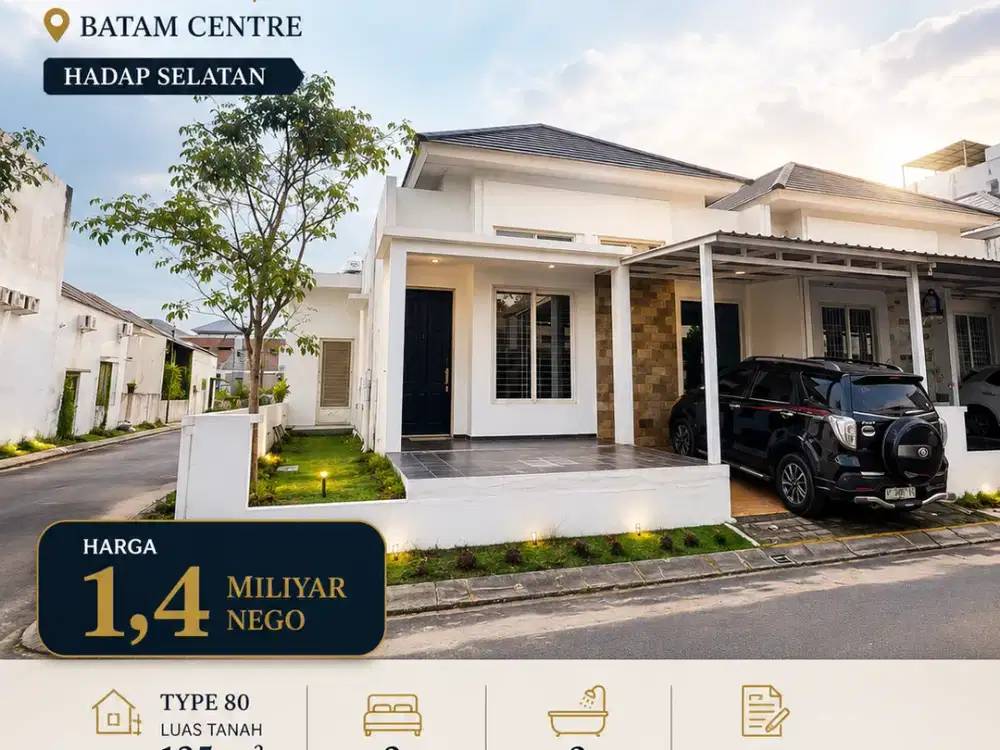 Jual Rumah Monde Bay Hook Furnish Siap Huni Coastarina Selatan