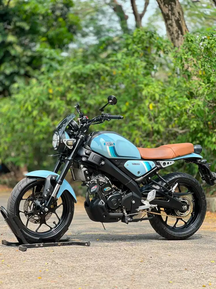YAMAHA XSR 155 BIRU 2023 KM LOW PAJAK PANJANG TANPA PR