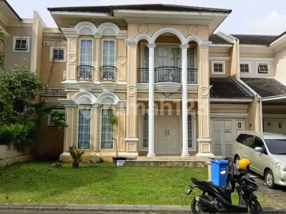 Rumah Luas The Green BSD Ada Taman Belakang Kawasan Hijau Tenang