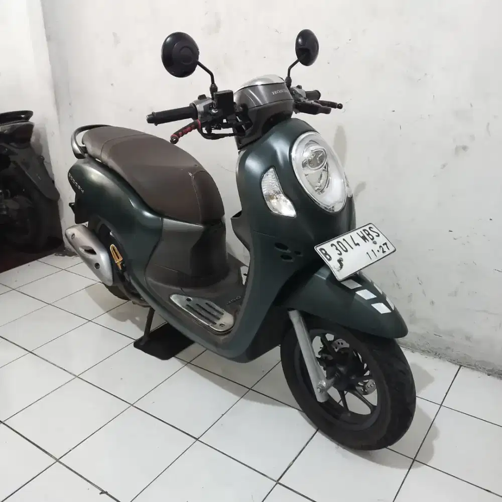 Honda Scoopy New Keyles 2022 Orisinil lengkap Bagus Mesin Aluss
