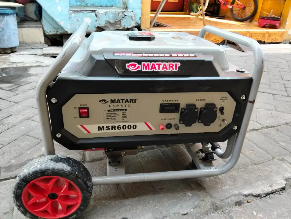 Genset 6000 siap pakai
