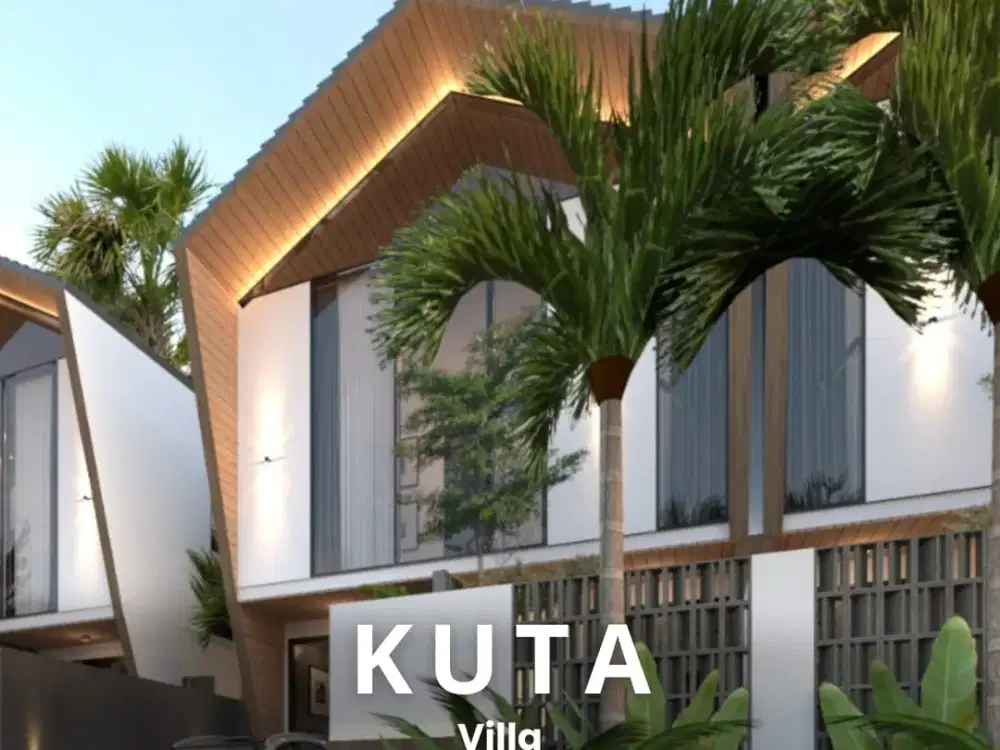 Villa Tropis Minimalis Kuta 3 Menit Ke Airport Ngurahrai Bali