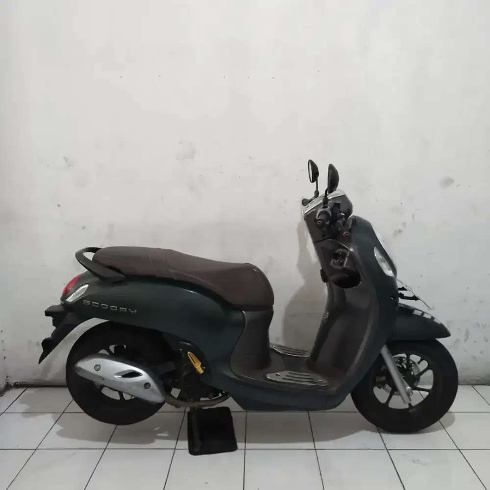 Honda Scoopy New Keyles 2022 Orisinil Mesin Aluss Lengkap Bagus