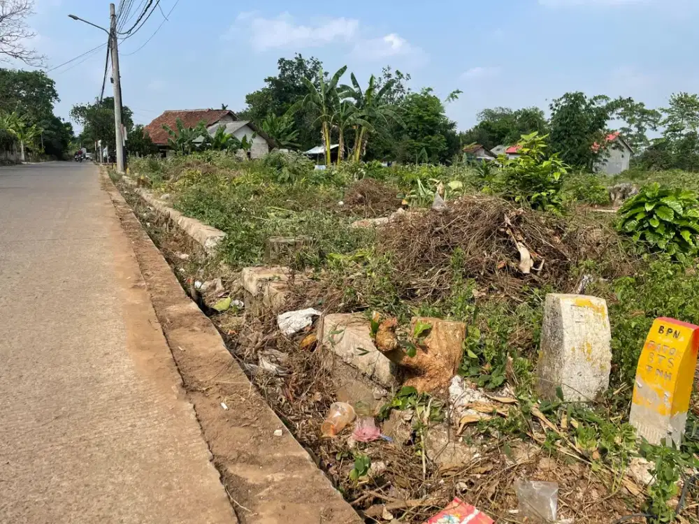 Tanah Termurah Dekat Tol Baru Legok - Cocok Investasi/Hunian - SHM 100Jtan - 10 Menit Stasiun Cisauk