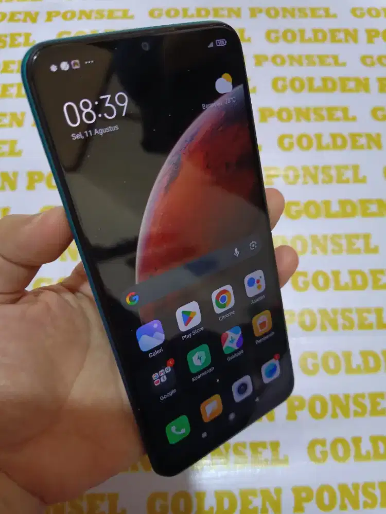 Redmi 9-4G.Ram 4/64GB.Finger.ORI.GOLDEN PONSEL