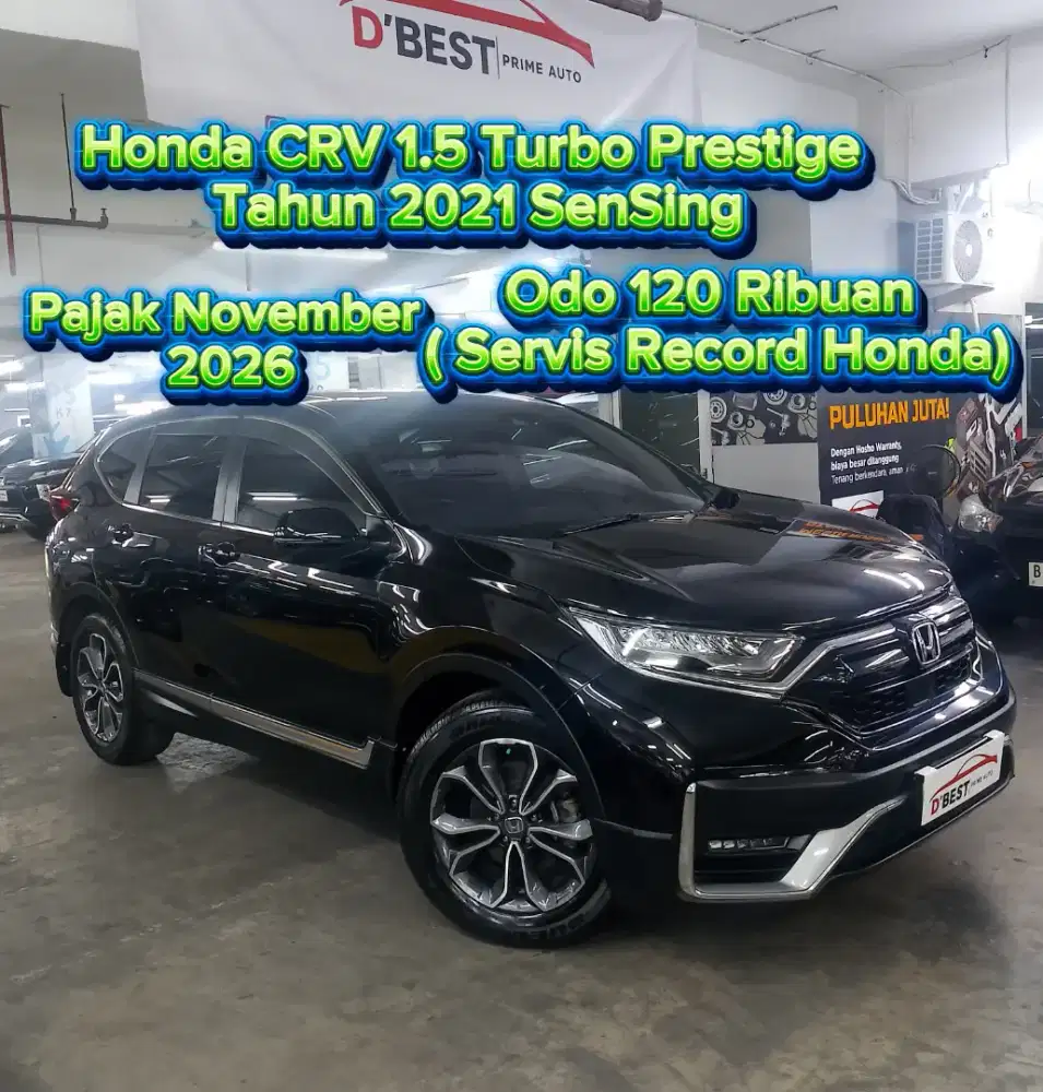 HONDA CRV 1.5 TURBO PRESTIGE 2021 ! PANORAMIC + SENSING