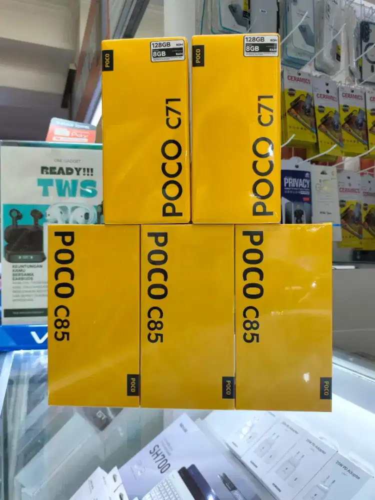 Poco C85 6/128gb dan C71 4/128gb
