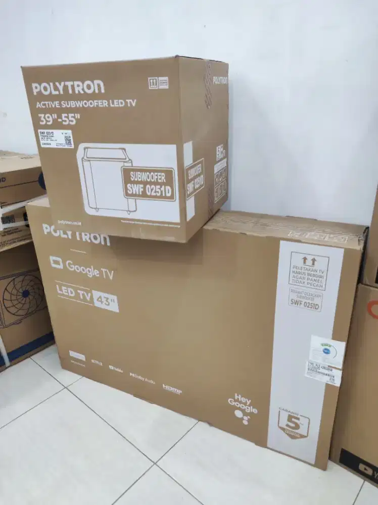Polytron 43 in google subwoofer sounbarr