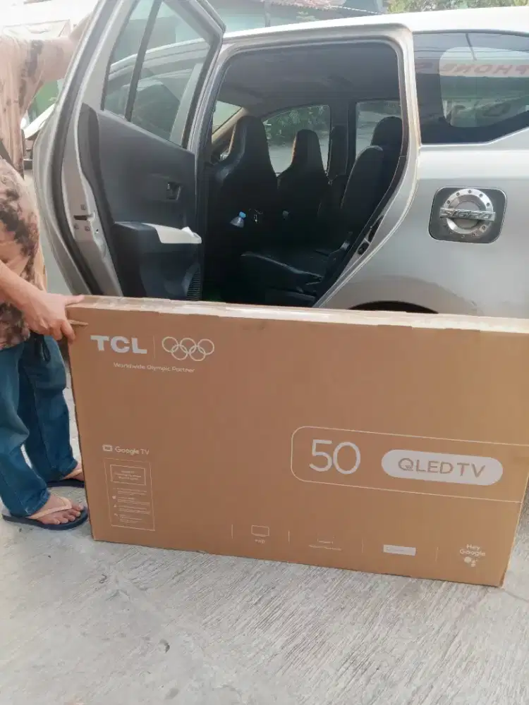 TCL 50 in google layar Qled Netflix YouTube
