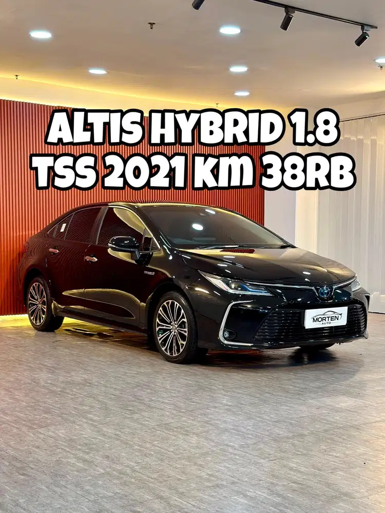 [km 38rb] Toyota Corolla Altis 1.8 Hybrid TSS 2021