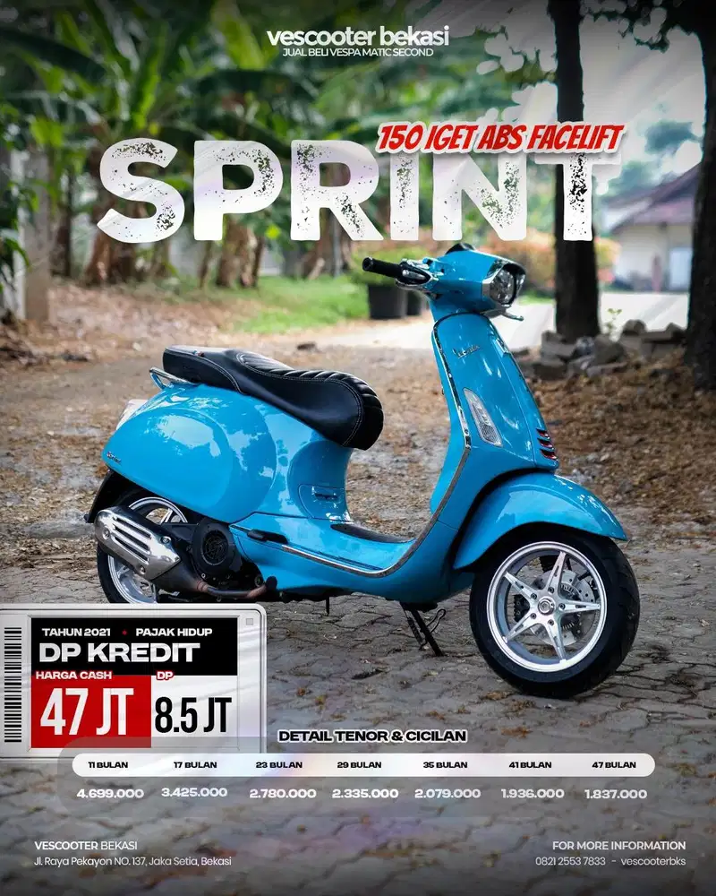 PIAGGIO VESPA MATIC SPRINT S 2021