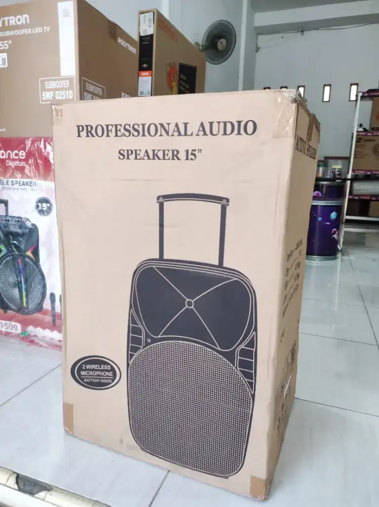Spiker Baretone 15 in max mic wireless