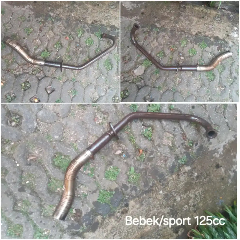 Leher Knalpot Motor Bebek/Sport