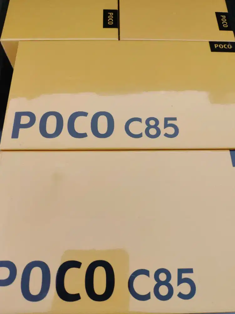 Poco c85 6+6/128 baru segel garansi resmi