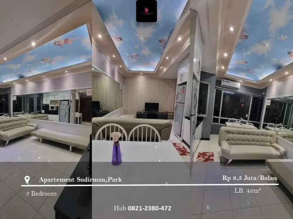 Disewakan Apartement Sudirman Park FF 2BR High Floor