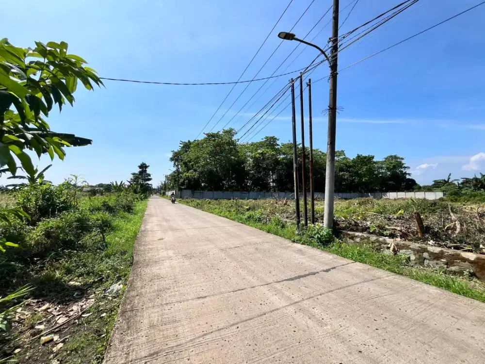 Kavling Murah Pinggir Jalan 1 Juta-an Cicil Tanpa Bunga Dekat Stasiun Jatake BSD