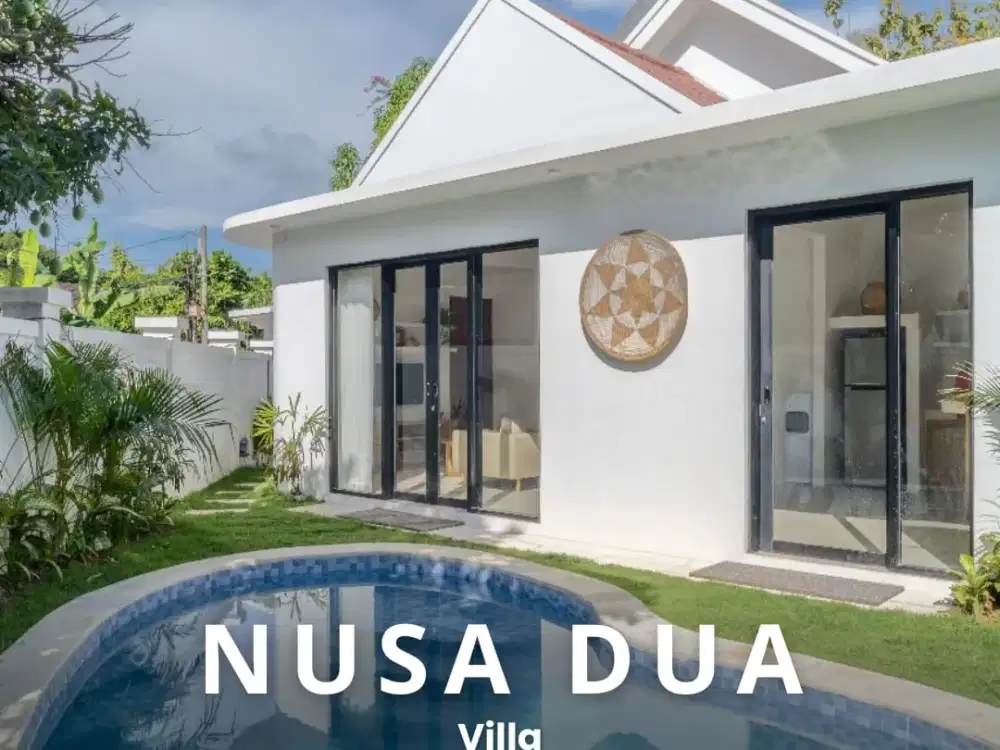 Villa Nusa Dua Bangunan Baru Dalam Cluster Villa Area