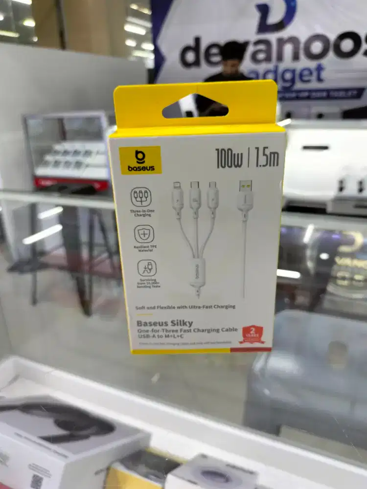 Baseus kabel charger 3 in One