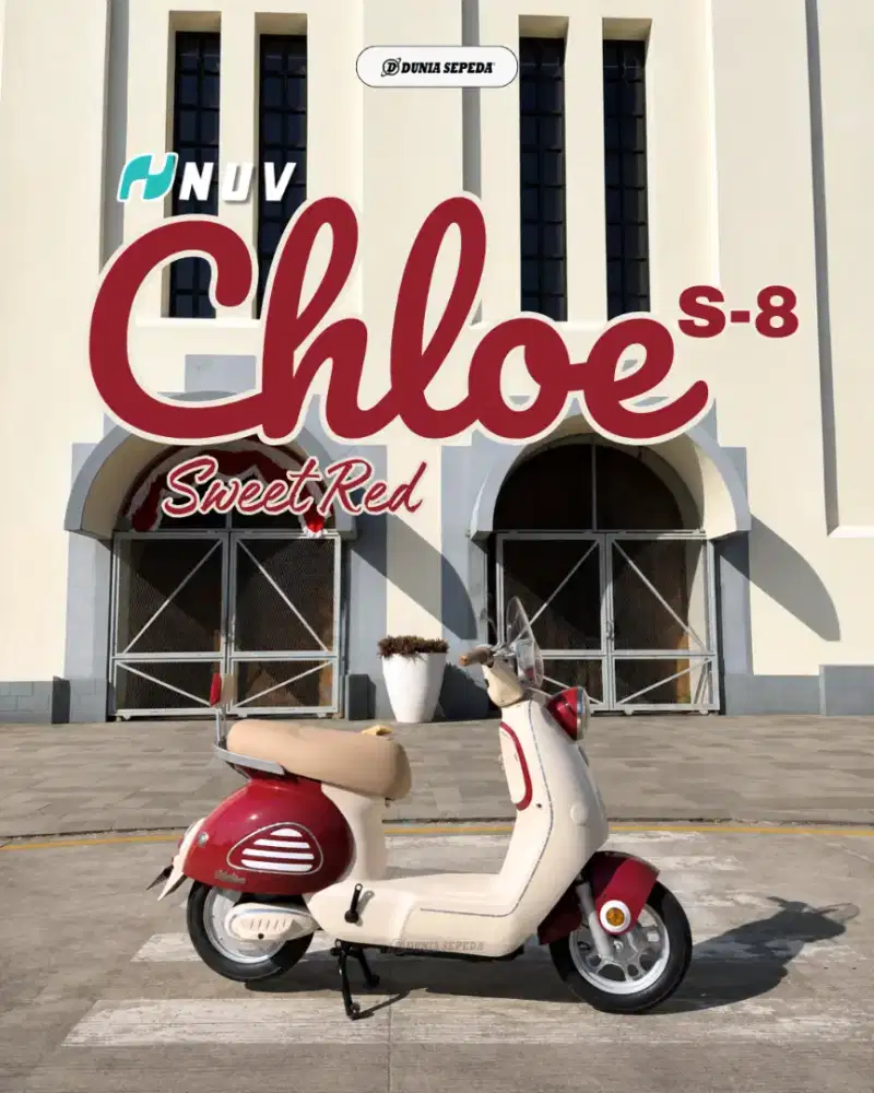 Jual Sepeda Listrik Murah Nuv Chloe Bisa Kredit Harga 6jutaan