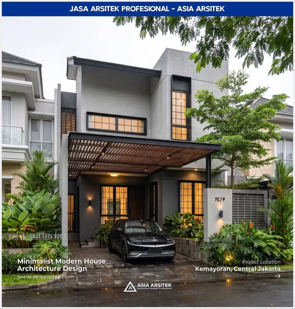 Jasa Gambar Kerja & RAB Rumah BSD City - Arsitek Profesional