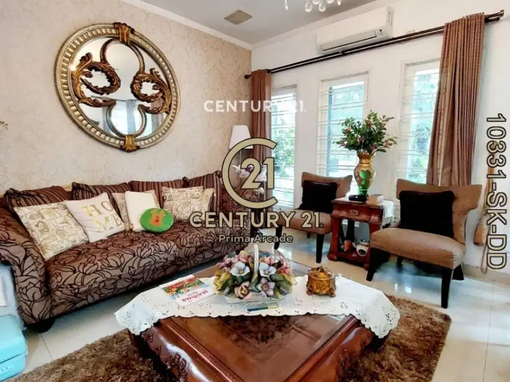 Rumah Hook Asri Dan Nyaman Di Puri Bintaro Jaya Sektor 9