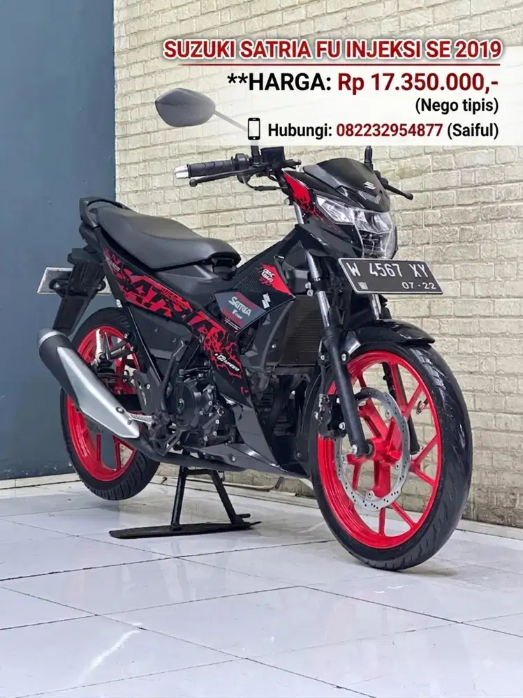 Perfect Condition!!Suzuki Satria Fu Se Injeksi 2019 Mulus-Mustika