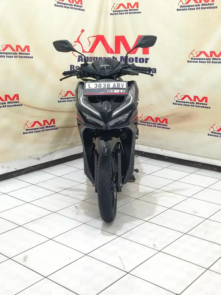 Km 9 Ribu Honda vario 125  tahun 2023 Hitam glossy