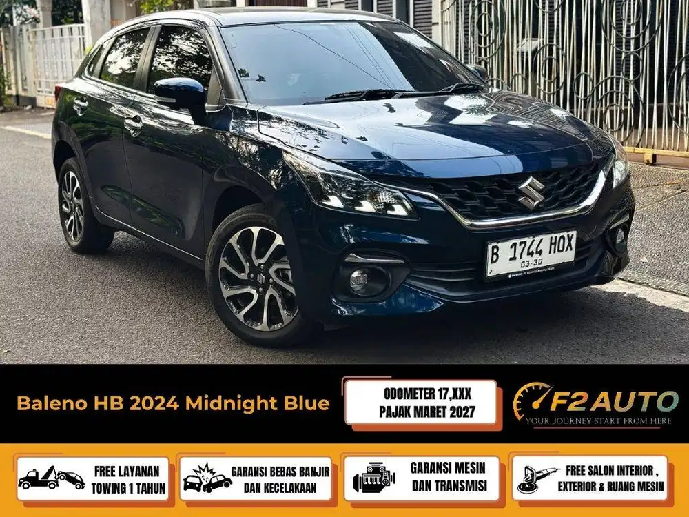 Baleno Hatchback AT 2024 Midnight Blue
