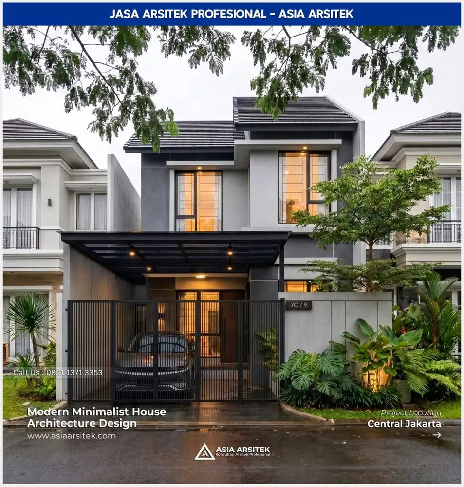 Arsitek Profesional Jasa Desain & Bangun Rumah Rawangmangun