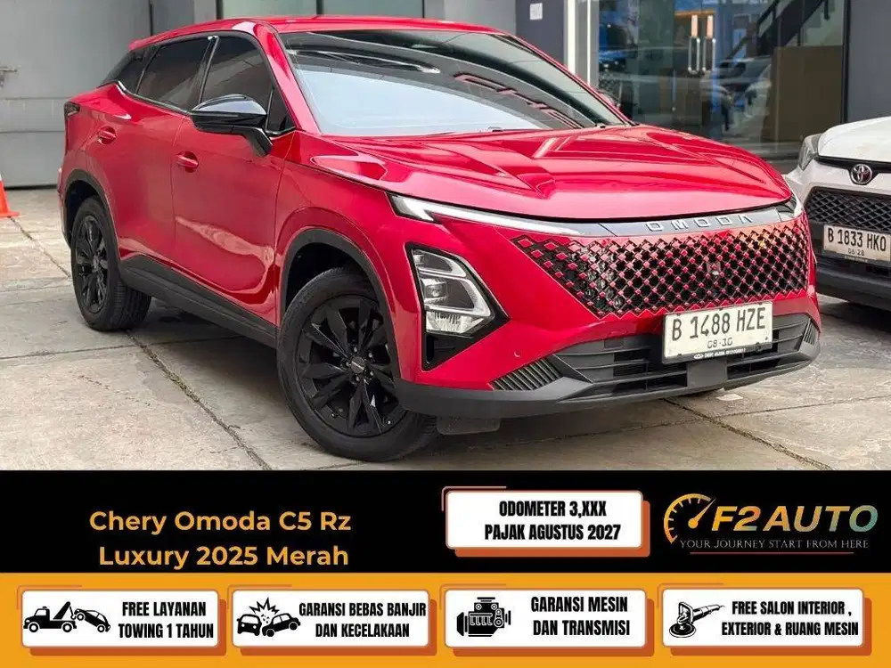 Chery Omoda C5 RZ Luxury 2025 Merah