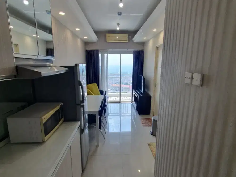 UNIT FOR RENT! Apartemen Tanglin, Pakuwon Mall - 2BR Hook, Full Furnished