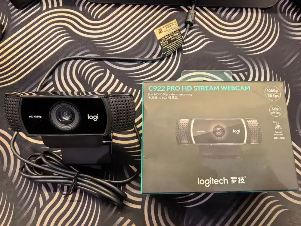 WEBCAM LOGITECH C922 PRO