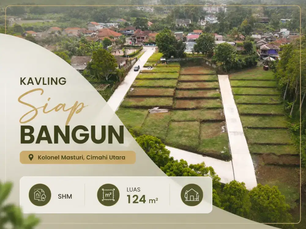 Dijual Tanah Murah Cimahi Utara - Akses Mudah