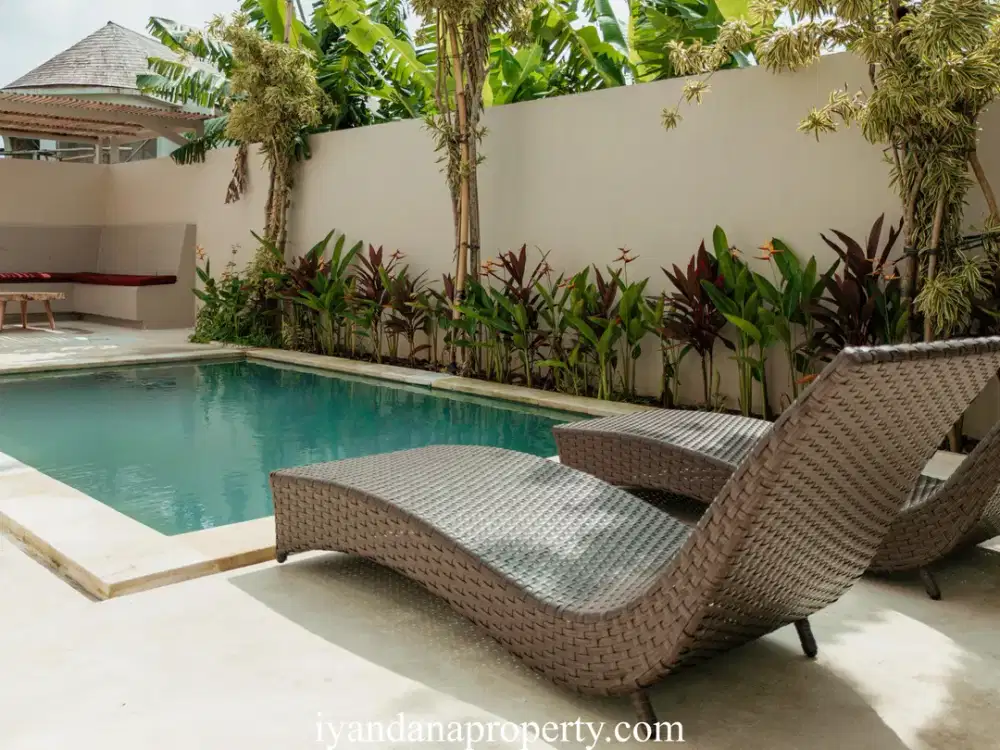 ID:H-50 Disewakan Leasehold Villa Canggu Kuta Utara Bali