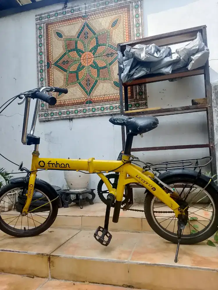 Sepeda lipat custom
