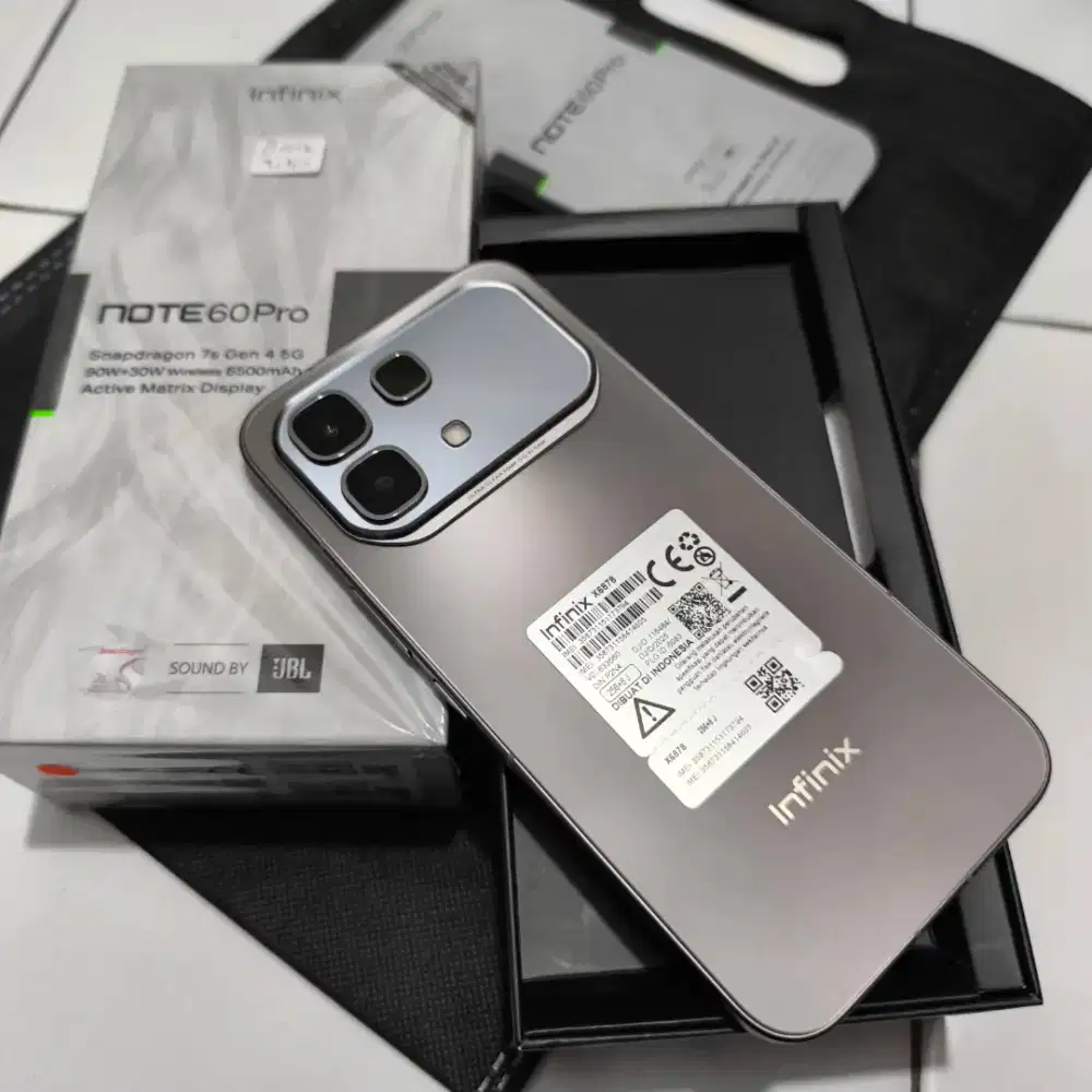 Infinix Note 60 Pro 5G 8/256gb open box aja