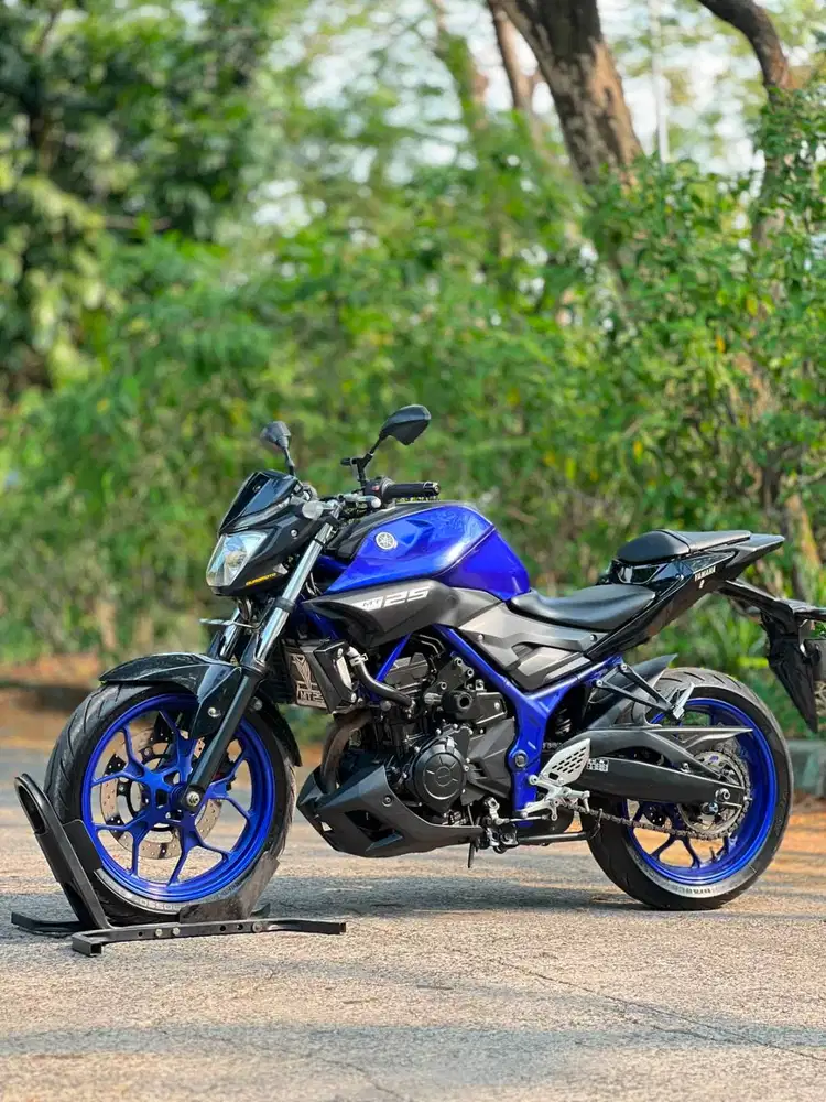 YAMAHA MT25 OLD 2019 BIRU PAJAK PANJANG SUPER GRESS